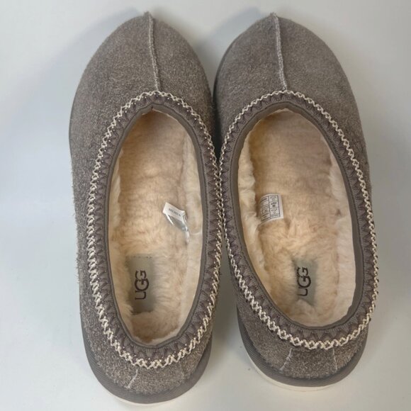 UGG Tasman Shaggy Suede Slippers Men Winter Shoes Size US12 - Picture 4 of 12